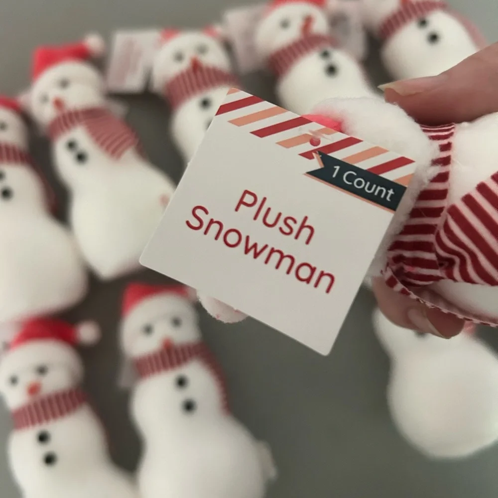 Target 10 Pack of Plush‎ Snowmen